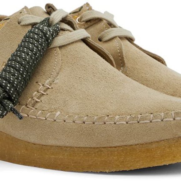Clarks Taupe Weaver Oxfords